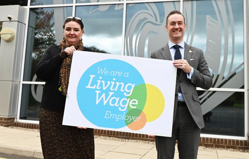Materials Processing Institute is a Living Wage employer